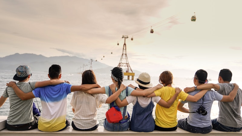 Group of international students who successfully moved abroad through CrossBorder